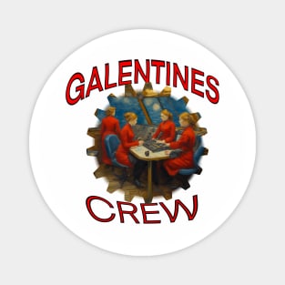 Galentines crew Van Gogh style Magnet